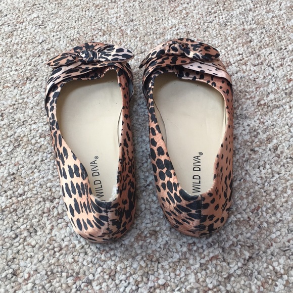 🐆Wild Diva Cheetah Print Ballet Flats🐆 - Picture 3 of 5